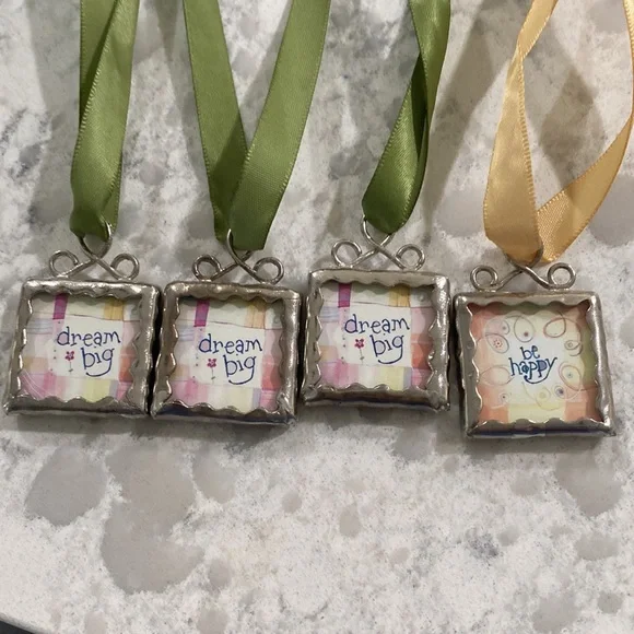 Natural life ribbon pendant NWT (lot of 4) - Picture 3 of 8